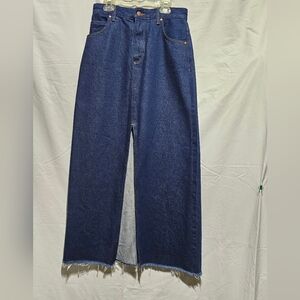PILCRO denim maxi skirt
